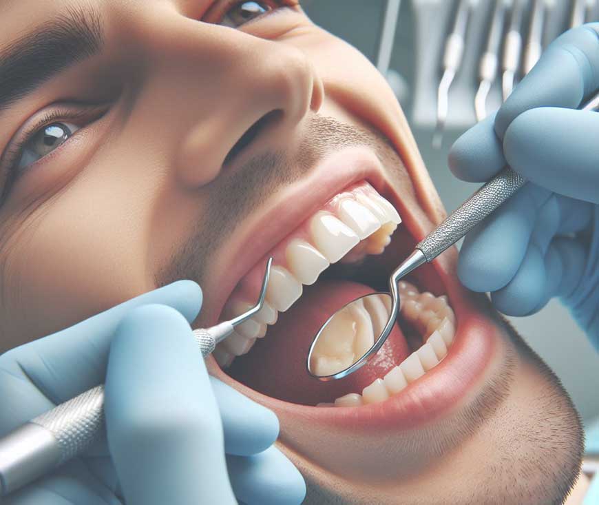 خدمات جرم گیری و بروساژ دندان
